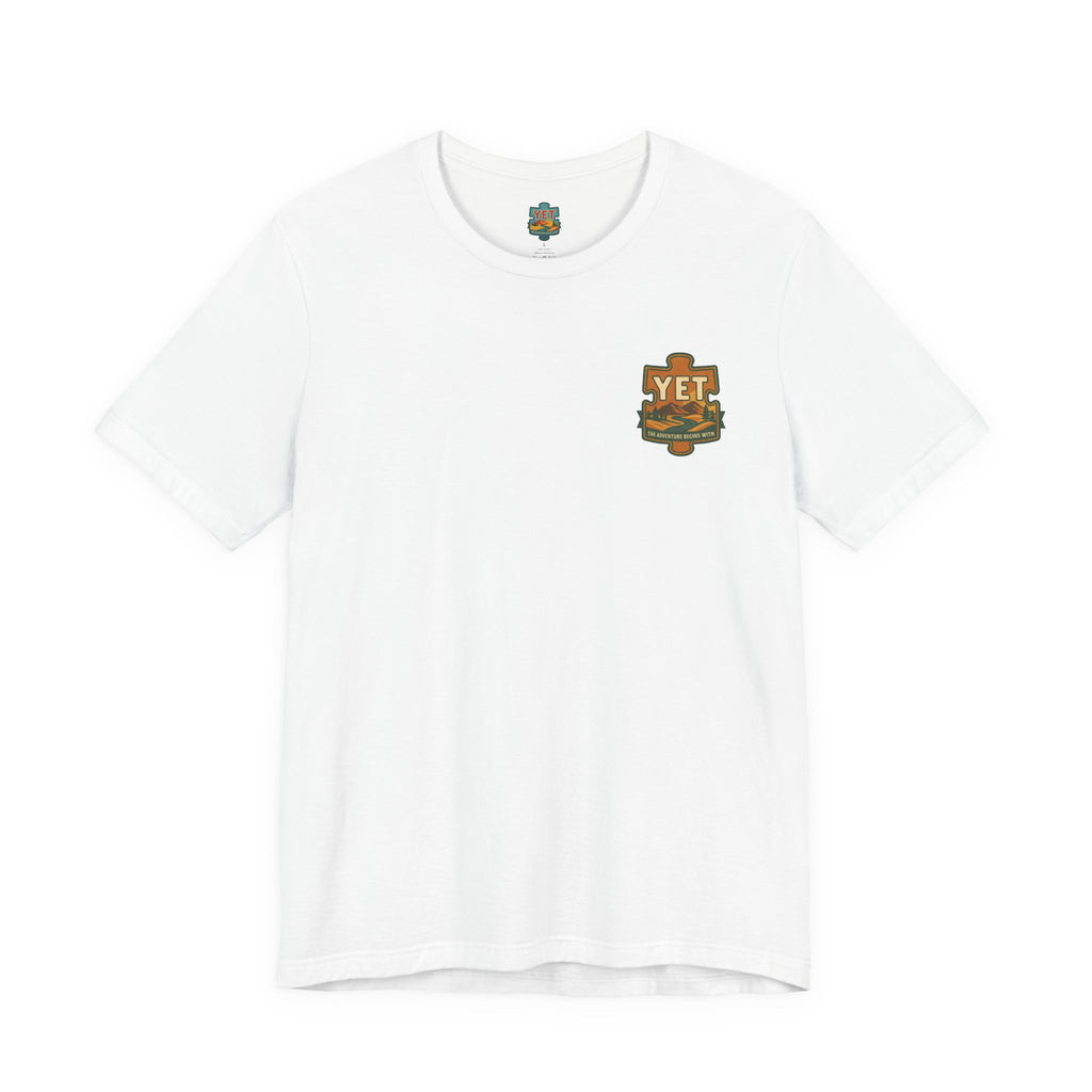 YET Camper Patch Tee — Vintage Camping Graphic T-Shirt