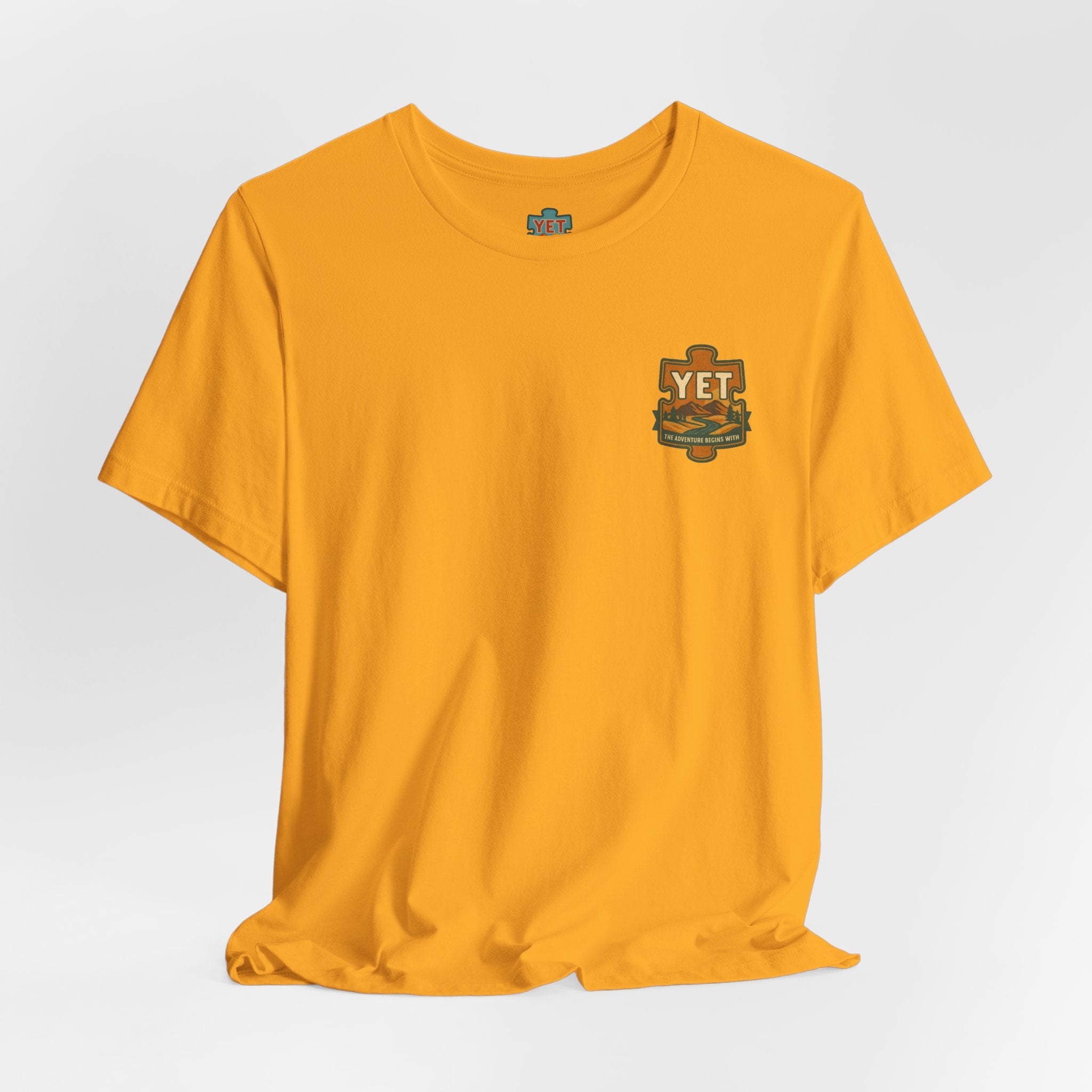 YET Camper Patch Tee — Vintage Camping Graphic T-Shirt